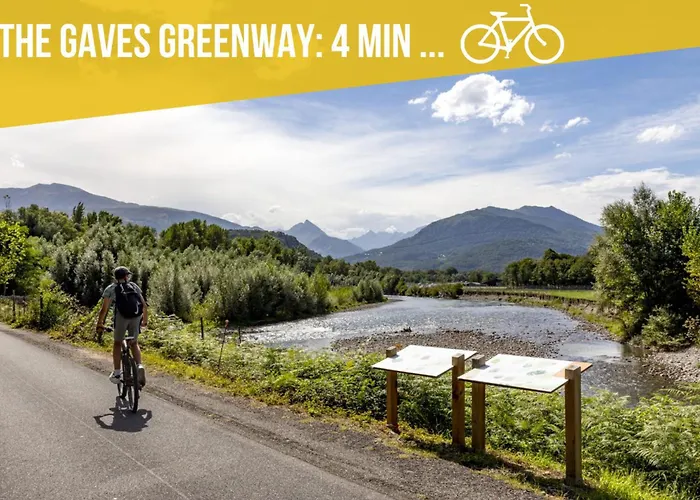 Lägenhet Cote Pyrenees - 9 Min Des Sanctuaires - Moderne & Equipe - Jusqu'a 4 Couchages